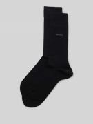 BOSS Socken mit Label-Print im 2er-Pack in Black, Größe 43-46