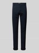 Jack & Jones Slim Fit Chino mit Bügelfalten Modell 'MARCO' in Marine, ...