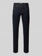 MAC Straight Fit Jeans im 5-Pocket-Design Modell 'ARNE' in Dunkelblau,...