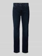 MAC Straight Fit Jeans im 5-Pocket-Design Modell 'Arne' in Dunkelblau,...