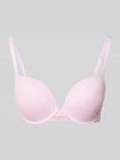 Guess BH mit Label-Details Modell 'EDYTHA' in Rosa, Größe 80B