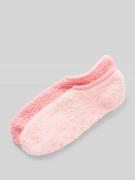 camano Socken in Teddyfell-Optik in Rosa, Größe 35-38