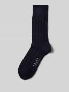 Falke Socken mit Kaschmir-Anteil Modell 'LHASA' in Marine, Größe 39-42