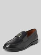 Steve Madden Loafer aus Leder in Black, Größe 40