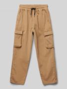 Blue Effect Cargohose mit Tunnelzug in Camel, Größe 140