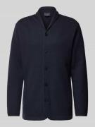 Emporio Armani Sakko mit Stehkragen in Marine, Größe 50