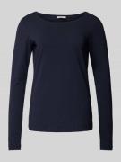 s.Oliver RED LABEL Regular Fit Langarmshirt mit geripptem Rundhalsauss...