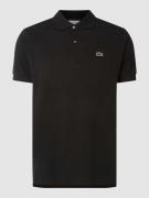 Lacoste Poloshirt mit Label-Stitching Modell 'L.12.12 CORE' in Black, ...