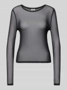 Noisy May Longsleeve mit Rundhalsausschnitt Modell 'JUDITH' in BLACK, ...