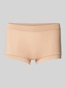 Schiesser Boxershorts mit Inside-Out-Nähten Modell 'Unique' in Beige, ...