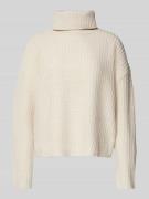 Vero Moda Regular Fit Rollkragenpullover aus Baumwoll-Mix Modell 'OMEG...