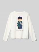 Polo Ralph Lauren Teens Longsleeve mit Label-Print Modell 'BEAR' in Ma...