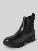 Tamaris Chelsea Boots mit elastischem Einsatz in Black, Größe 38