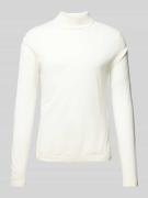 Tiger Of Sweden Strickpullover aus Wolle mit Stehkragen in Offwhite, G...