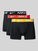 Nike Trunks mit elastischem Logo-Bund in Black, Größe L