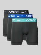 Nike Boxershorts mit elastischem Logo-Bund im 2er-Pack in Black, Größe...