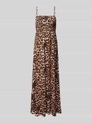 Vero Moda Maxikleid mit Animal-Print Modell 'EASY JOY' in Beige, Größe...