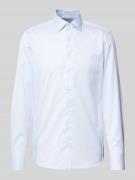 ETERNA Slim Fit Businesshemd aus reiner Baumwolle in Bleu, Größe 41