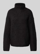 Selected Femme Strickpullover mit Stehkragen Modell 'GABELLA' in Black...