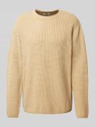 Redefined Rebel Strickpullover mit Rollsaum Modell 'RYAN' in Beige, Gr...