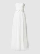 Mascara Brautkleid aus Chiffon in Offwhite, Größe 32