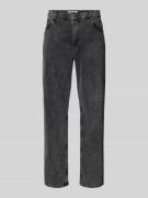 WOODBIRD Regular Fit Jeans im 5-Pocket-Design Modell 'LEROY' in Anthra...