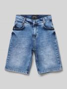 Blue Effect Regular Fit Jeansshorts im 5-Pocket-Design in Blau, Größe ...