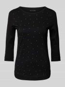 Christian Berg Woman Longsleeve mit 3/4-Ärmel in Black, Größe 38