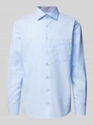 ETERNA Regular Fit Businesshemd aus Popeline in Hellblau, Größe 40