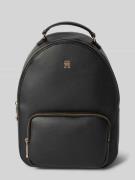 Tommy Hilfiger Rucksack mit Logo-Applikation in Black, Größe 1