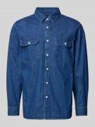 Levi's® Jeanshemd mit Brusttaschen in Jeansblau, Größe M