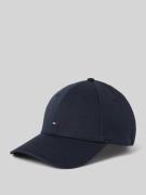 Tommy Hilfiger Basecap mit Logo-Stitching in Dunkelblau, Größe 1