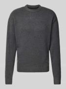 Jack & Jones Strickpullover mit gerippten Abschlüssen Modell 'OLLIE' i...