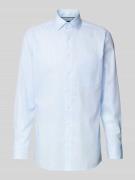 OLYMP Regular Fit Businesshemd mit Kentkragen in Hellblau, Größe 44
