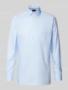 OLYMP Regular Fit Businesshemd mit Kentkragen in Hellblau, Größe 44