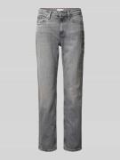 Tommy Hilfiger Straight Fit Jeans im 5-Pocket-Design in Mittelgrau Mel...