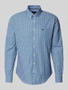 Fynch-Hatton Regular Fit Freizeithemd mit Button-Down-Kragen in Blau, ...