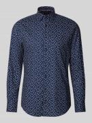 Tommy Hilfiger Regular Fit Business-Hemd mit Kentkragen in Marine, Grö...