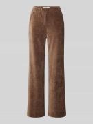 Brax Wide Leg Cordhose mit elastischem Bund Modell 'Maine' in Mittelbr...