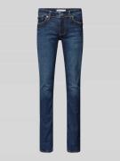 Pepe Jeans Slim Fit Jeans im 5-Pocket-Design Modell 'Hatch' in Blau, G...