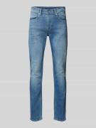 Pepe Jeans Slim Fit Jeans mit 5-Pocket-Design in Blau, Größe 32/32