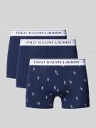 Polo Ralph Lauren Underwear Trunks mit Eng anliegende Passform in Dunk...