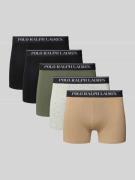 Polo Ralph Lauren Underwear Trunks mit elastischem Label-Bund im 5er-P...