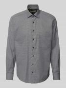 ETERNA Comfort Fit Business-Hemd mit Knopfleiste in Black, Größe 42