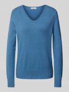 Christian Berg Woman Regular Fit Strickpullover mit V-Ausschnitt in Ra...