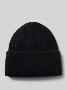 American Vintage Beanie mit Strukturmuster und Alpaka-Anteil Modell 'E...