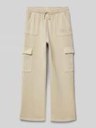 Guess Sweatpants mit Cargotaschen Modell 'ACTIVE' in Schilf, Größe 128