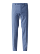 Cinque Slim Fit Anzughose mit Bügelfalten Modell 'Monopoli' in Blau, G...