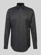 BOSS Regular Fit Businesshemd mit extra langem Arm Modell 'JOE' in Bla...