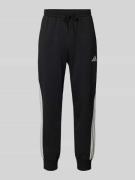 ADIDAS SPORTSWEAR Relaxed Fit Sweatpants mit Logo-Print in Black, Größ...